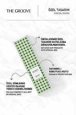 Floral Mandarin Yeşil Kare Çubuklu Oda Kokusu 100 ml -YEŞİL - 4