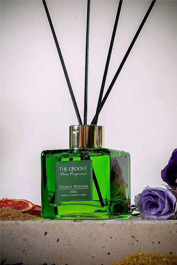Floral Mandarin Yeşil Kare Çubuklu Oda Kokusu 100 ml -YEŞİL - 2