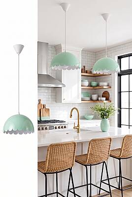Bella Avize 30 cm - Mint Yeşili - 3