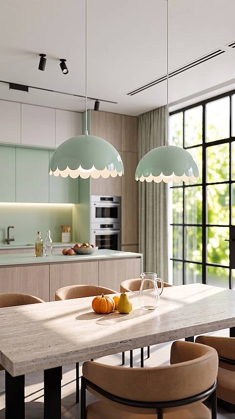 Bella Avize 30 cm - Mint Yeşili - 4