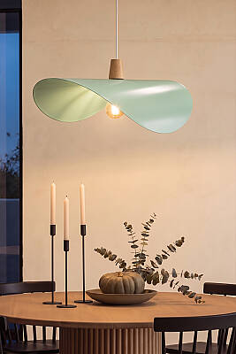 Colin Ahşap Mint Yeşili Sarkıt (45 cm) - 3