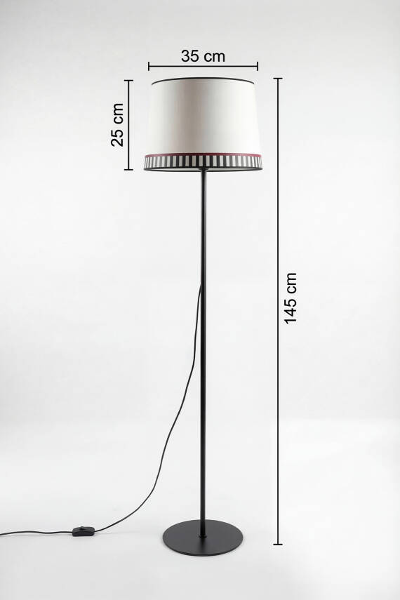 Cora Floor Lamp - Icon Pattern - 3