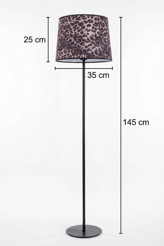 Cora Floor Lamp - Leo Pattern - 4