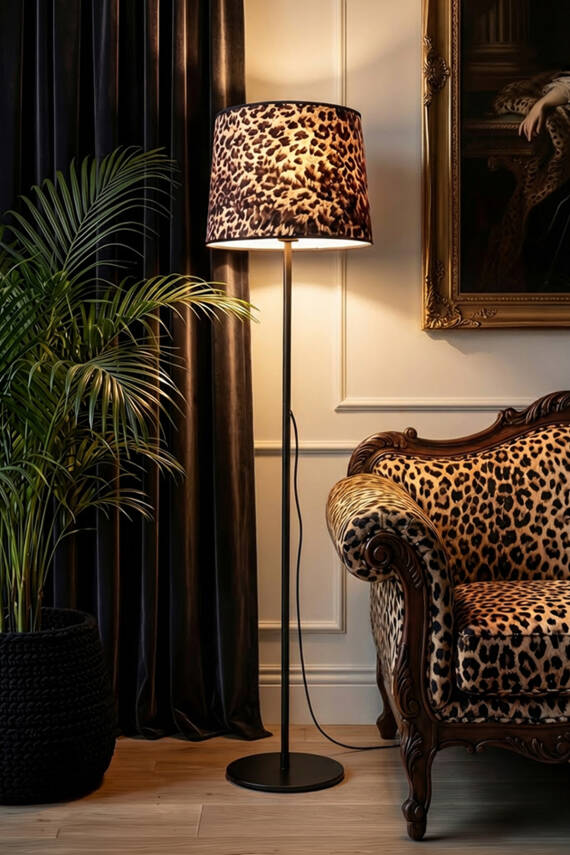Cora Floor Lamp - Leo Pattern - 1