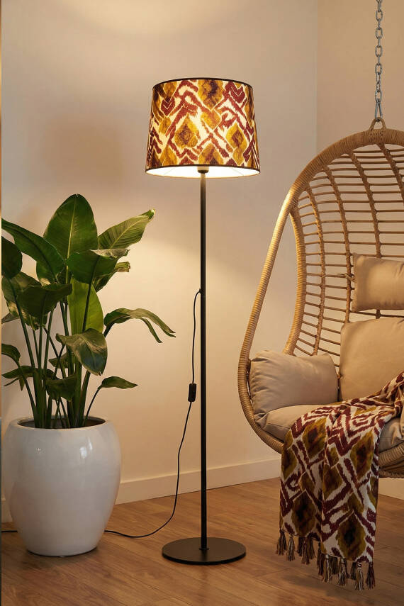 Cora Floor Lamp - Luvia Pattern - 1