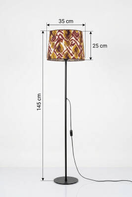 Cora Floor Lamp - Luvia Pattern - 5