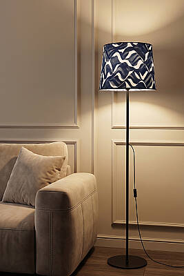 Cora Floor Lamp - Nila Pattern - 3