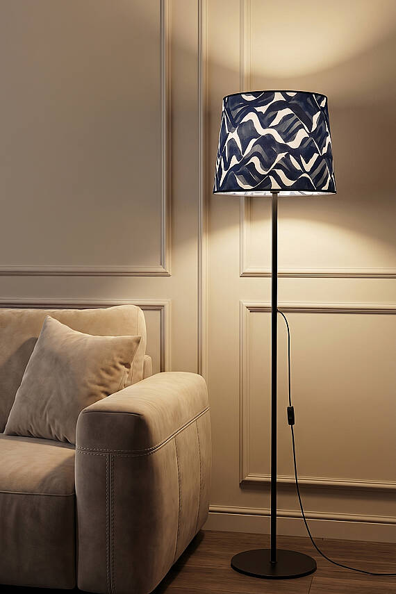 Cora Floor Lamp - Nila Pattern - 3