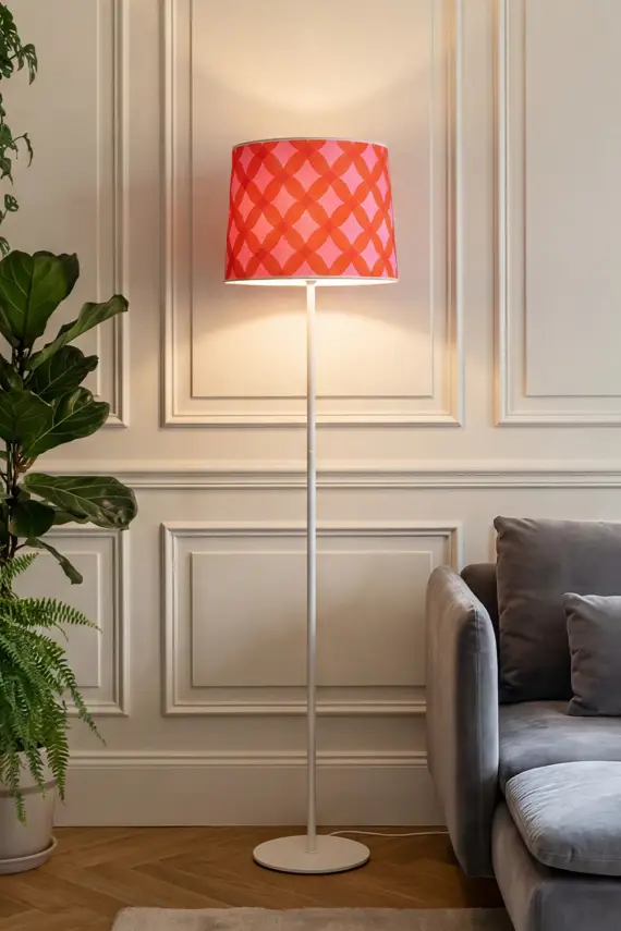 Cora Floor Lamp - Citrus Pattern - 8
