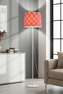 Cora Floor Lamp - Citrus Pattern - 1