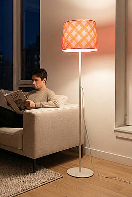 Cora Floor Lamp - Citrus Pattern - 2