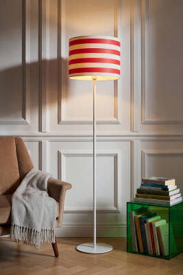 Cora Floor Lamp - Line Pattern - 3