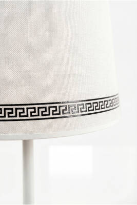Cora Cream Metal Floor Lamp - Luxury Pattern - 4