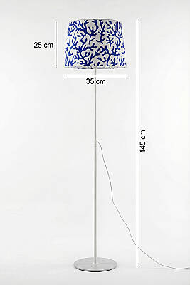 Cora Floor Lamp - Marine Pattern - 7