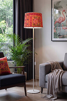 Cora Floor Lamp - Palace Pattern - 1