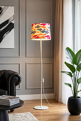 Cora Floor Lamp - Twist Pattern - 6