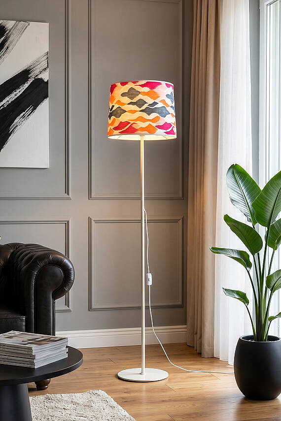 Cora Floor Lamp - Twist Pattern - 6