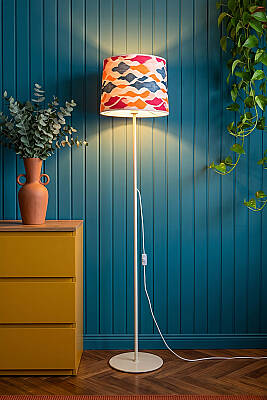 Cora Floor Lamp - Twist Pattern - 1
