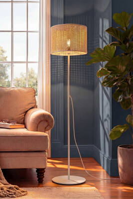 June Rattan Lambader - Krem - MARRIEN