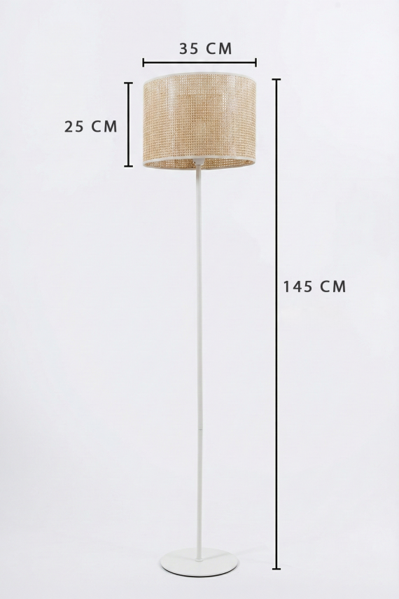 June Rattan Lambader - Krem - 8