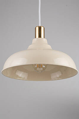 Lora Gold Avize 33 cm - Krem - 4