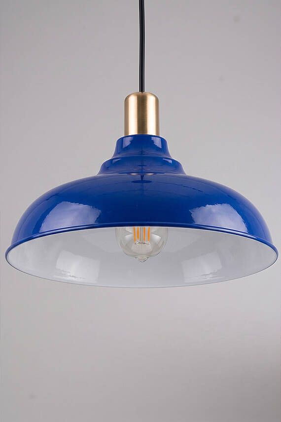 Lora Gold Avize 33 cm - Lacivert - 5