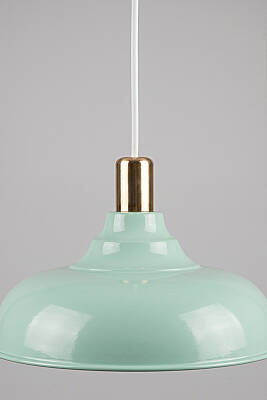 Lora Gold Avize 33 cm - Mint Yeşili - 5