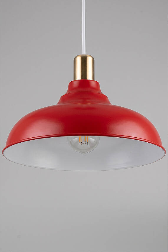 Lora Gold Avize 33 cm - Turuncu - 4