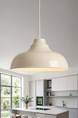 Lora Avize 33 cm - Krem 