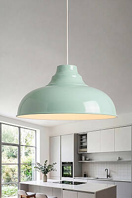 Lora Avize 33 cm - Mint Yeşili 
