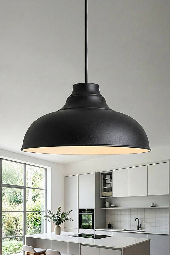 Lora Avize 33 cm - Siyah - 1