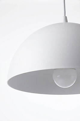 Luna Metal Avize 30 cm - Beyaz - 6