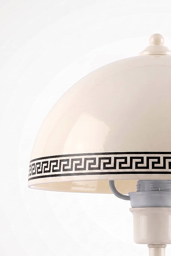 Luna Cream Floor Lamp - Luxury Pattern - 4