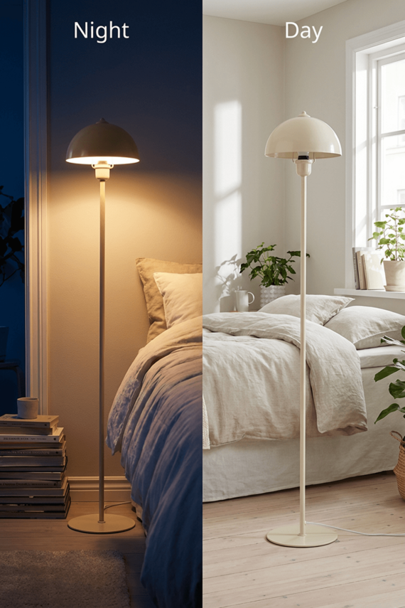 Luna Floor Lamp - Cream Edition - 2