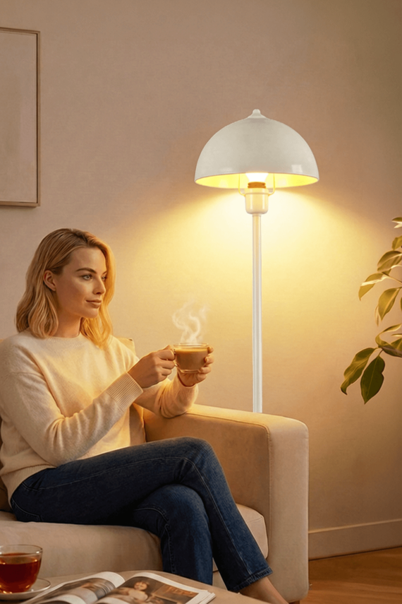 Luna Floor Lamp - Cream Edition - 3