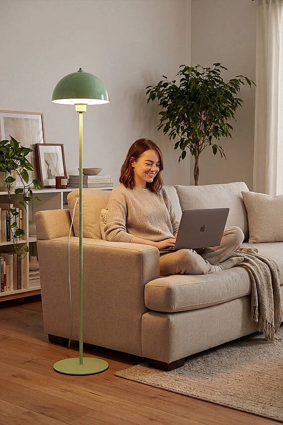 Luna Floor Lamp - Mint Edition - 5