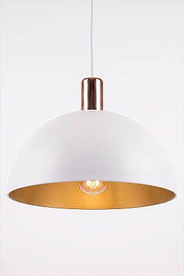 Luna Golden Beyaz Metal Sarkıt (30 cm) - 6