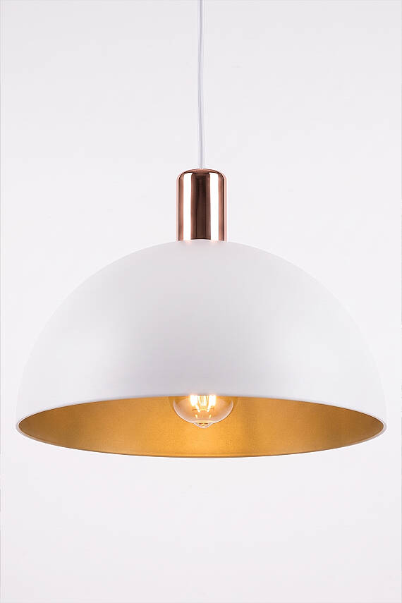 Luna Golden Beyaz Metal Sarkıt (30 cm) - 6