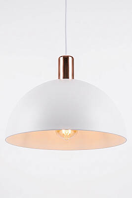 Luna Golden Beyaz Gold Aksesuarlı Metal Sarkıt (30 cm) - 5