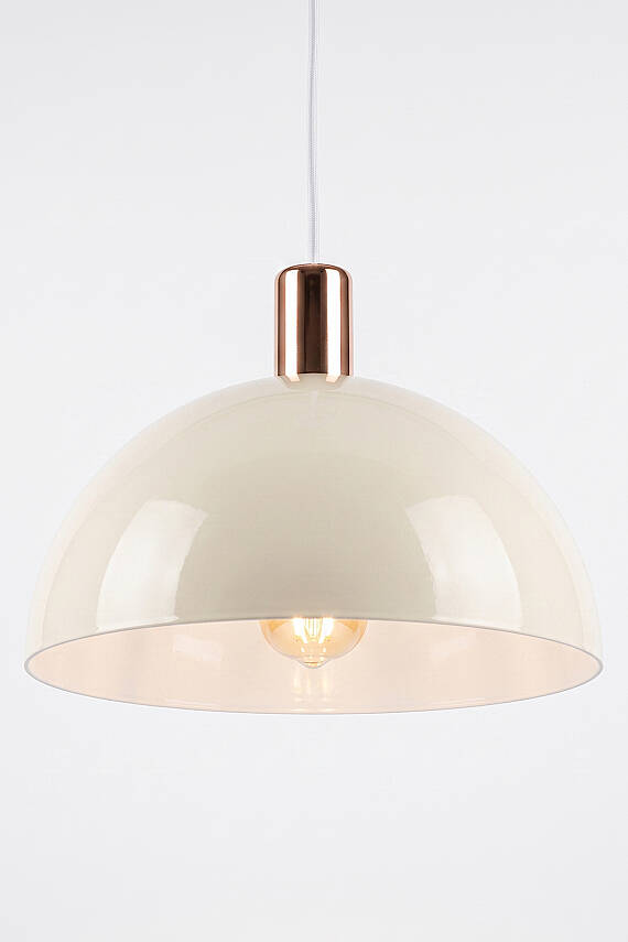 Luna Golden Krem Gold Aksesuarlı Metal Sarkıt (30 cm) - 4