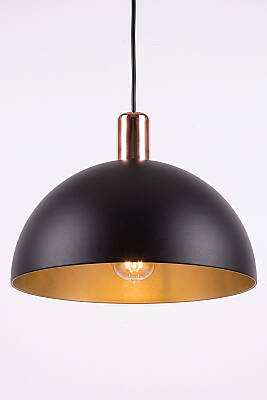 Luna Golden Siyah Metal Sarkıt (30 cm) - 5