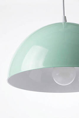 Luna Metal Avize 30 cm - Mint Yeşili - 7