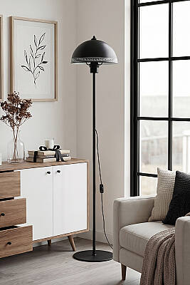 Luna Luxury Lambader - Siyah - 2