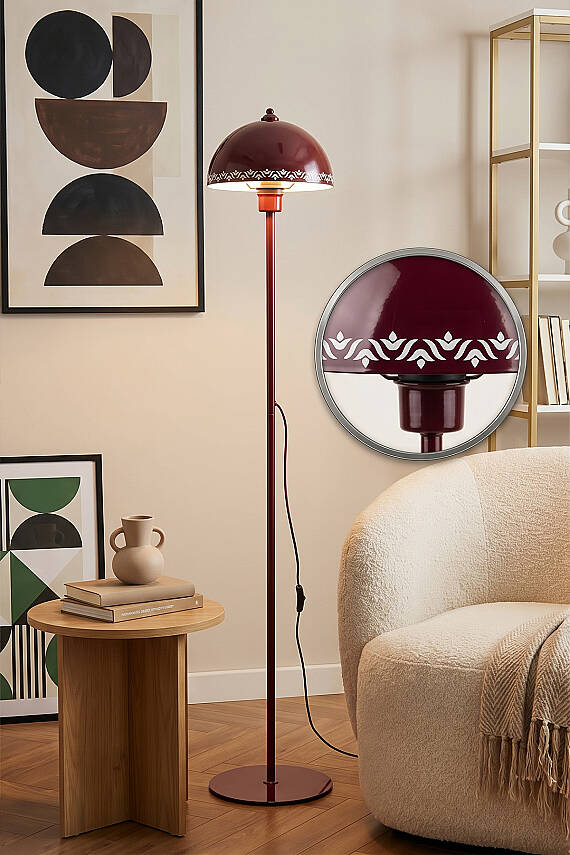 Luna Tulip Lambader - Bordo - 1