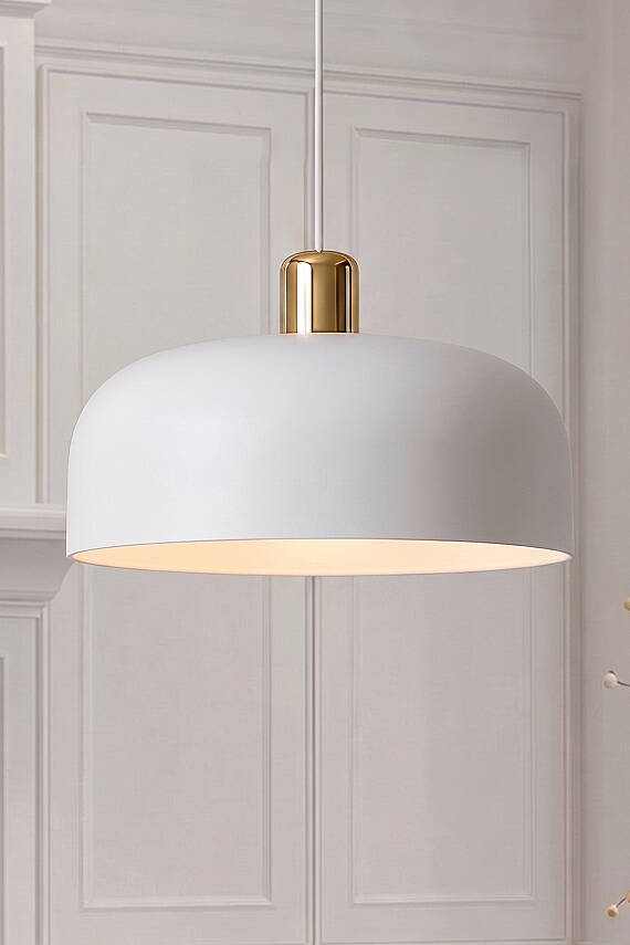 Marella Gold Avize 30 cm - Beyaz - 1