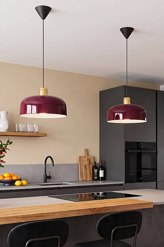 Marella Gold Avize 30 cm - Bordo - 2