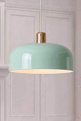 Marella Gold Avize 30 cm - Mint Yeşili 