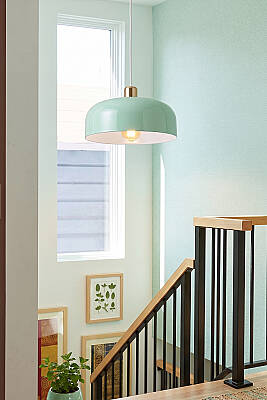 Marella Gold Avize 30 cm - Mint Yeşili - 3