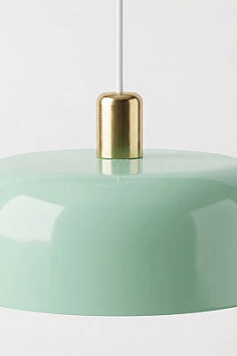 Marella Gold Avize 30 cm - Mint Yeşili - 5