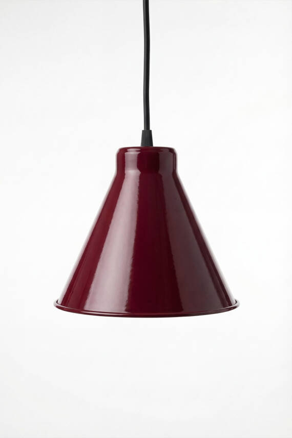 -Liva-Bohem-Bordo-Metal-Sarkıt-(20-cm)--Yemek-Masası-Üstü-Avize--Mutfak-&-Salon-Aydınlatması - 8